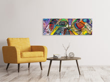 Load image into Gallery viewer, Panoramic Canvas Print Fantasy graffiti
