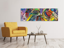 Load image into Gallery viewer, Panoramic Canvas Print Fantasy graffiti
