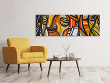 Load image into Gallery viewer, Panoramic Canvas Print Graffiti fantasy
