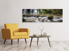 Load image into Gallery viewer, Panoramic Canvas Print Attention waterfalls
