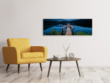 Load image into Gallery viewer, Panoramic Canvas Print One night at full moon
