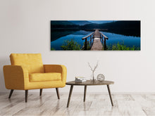 Load image into Gallery viewer, Panoramic Canvas Print One night at full moon
