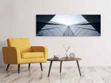 Load image into Gallery viewer, Panoramic Canvas Print Glass architecture
