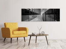 Load image into Gallery viewer, Panoramic Canvas Print Many skyscrapers
