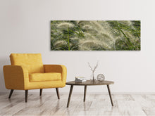 Load image into Gallery viewer, Panoramic Canvas Print Ornamental grass in the wind
