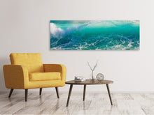 Load image into Gallery viewer, Panoramic Canvas Print Nice surf
