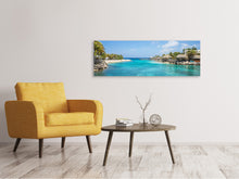Load image into Gallery viewer, Panoramic Canvas Print Life in a lagoon
