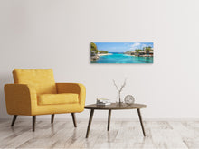 Load image into Gallery viewer, Panoramic Canvas Print Life in a lagoon
