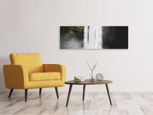 Load image into Gallery viewer, Panoramic Canvas Print Spectacular waterfall
