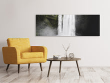 Load image into Gallery viewer, Panoramic Canvas Print Spectacular waterfall
