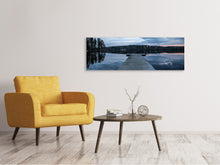 Load image into Gallery viewer, Panoramic Canvas Print To the other shore
