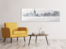 Load image into Gallery viewer, Panoramic Canvas Print Gmunden Castle Place
