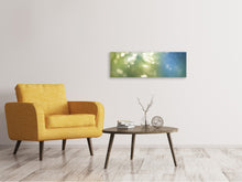 Load image into Gallery viewer, Panoramic Canvas Print Abstract points of light
