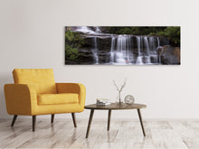 Load image into Gallery viewer, Panoramic Canvas Print At the end of the waterfall
