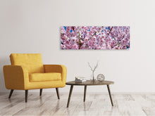 Load image into Gallery viewer, Panoramic Canvas Print The Japanese cherry
