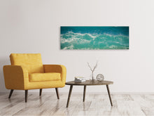 Load image into Gallery viewer, Panoramic Canvas Print Dream waves
