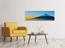 Load image into Gallery viewer, Panoramic Canvas Print Imposing Mount Fuji
