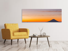 Load image into Gallery viewer, Panoramic Canvas Print Mount Fuji at sunset
