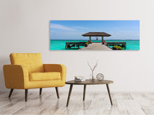 Load image into Gallery viewer, Panoramic Canvas Print The freedom at the sea
