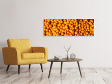 Load image into Gallery viewer, Panoramic Canvas Print Fresh mandarins
