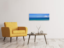 Load image into Gallery viewer, Panoramic Canvas Print Best beach location
