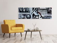 Load image into Gallery viewer, Panoramic Canvas Print The graffiti art
