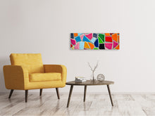 Load image into Gallery viewer, Panoramic Canvas Print Mosaic wall
