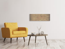 Load image into Gallery viewer, Panoramic Canvas Print Classic brick wall
