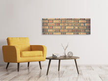 Load image into Gallery viewer, Panoramic Canvas Print Brick wall
