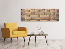 Load image into Gallery viewer, Panoramic Canvas Print Brick wall
