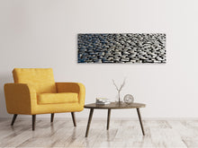 Load image into Gallery viewer, Panoramic Canvas Print Stone pattern
