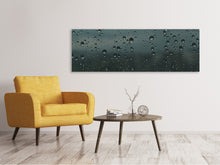Load image into Gallery viewer, Panoramic Canvas Print Shiny drops of water

