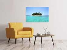 Load image into Gallery viewer, Canvas print My own island
