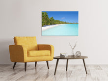 Load image into Gallery viewer, Canvas print Beach walk
