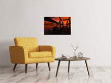 Load image into Gallery viewer, Canvas print Beautiful evening mood by the sea
