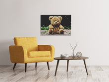 Load image into Gallery viewer, Canvas print Love Teddy
