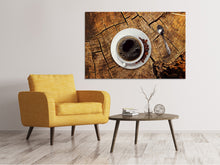 Load image into Gallery viewer, Canvas print The coffee is ready!
