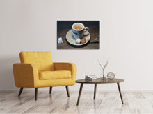 Load image into Gallery viewer, Canvas print An espresso
