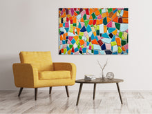 Load image into Gallery viewer, Canvas print Mosaic stones
