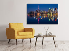 Load image into Gallery viewer, Canvas print Reflections in the evening
