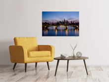 Load image into Gallery viewer, Canvas print Skyline in a romantic mood
