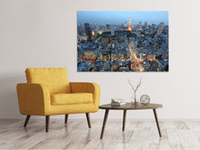 Load image into Gallery viewer, Canvas print Paris in the evening
