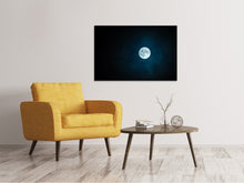 Load image into Gallery viewer, Canvas print Imposing full moon
