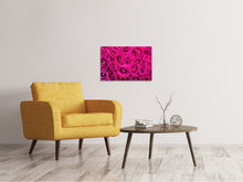 Load image into Gallery viewer, Canvas print Rose petals in pink

