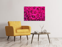 Load image into Gallery viewer, Canvas print Rose petals in pink
