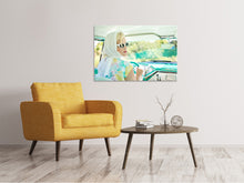 Load image into Gallery viewer, Canvas print Retro lady

