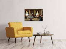 Load image into Gallery viewer, Canvas print Retro living room
