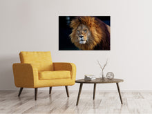Load image into Gallery viewer, Canvas print Attention lion
