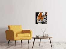 Load image into Gallery viewer, Canvas print Close up tiger head
