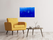 Load image into Gallery viewer, Canvas print In the shark tank

